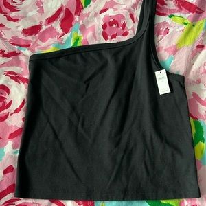 Aerie one shoulder crop top